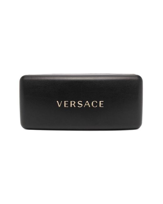 Versace Black Medusa Biggie Oval-frame Sunglasses for men