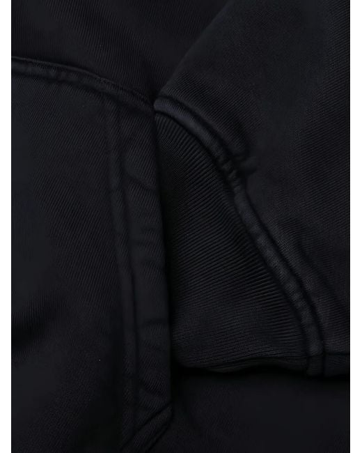 Rhude Black Pit Stop Hoodie for men