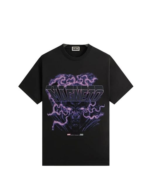 Kith Black X Marvel Magneto Printed T-Shirt for men
