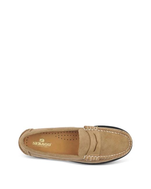 Sebago White Mocassins Dan