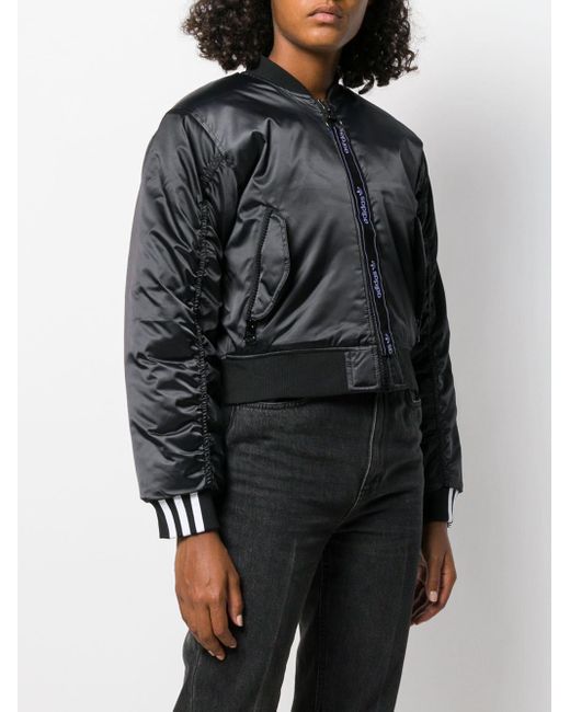 adidas cropped bomber