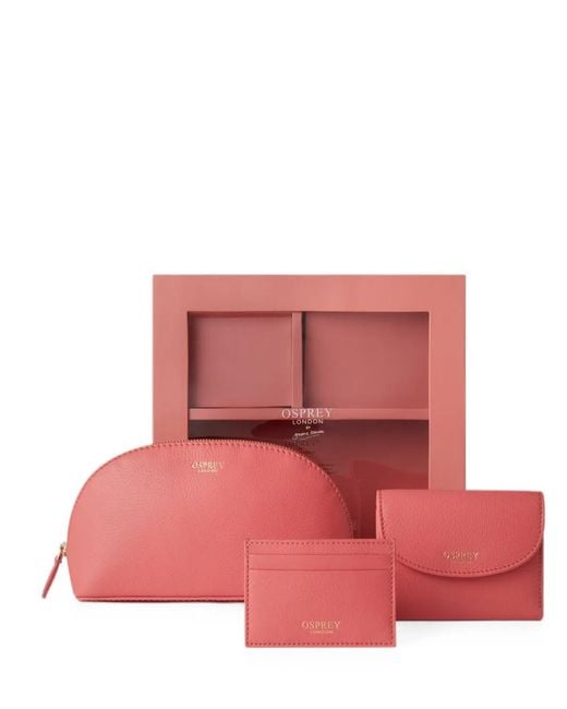 Osprey Pink Logo-Stamp Accessory Set