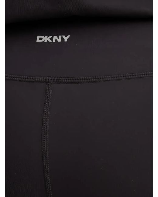 DKNY Black High-Waisted Leggings