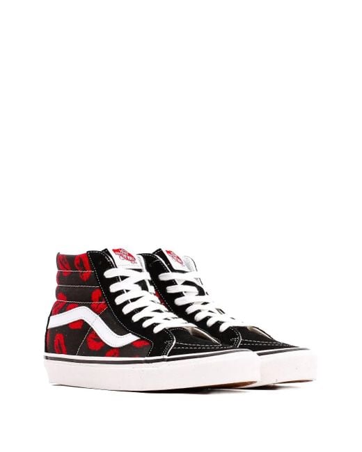 Vans Red Sk8-Hi 38 Dx Anaheim "Hot Lips" Trainers for men
