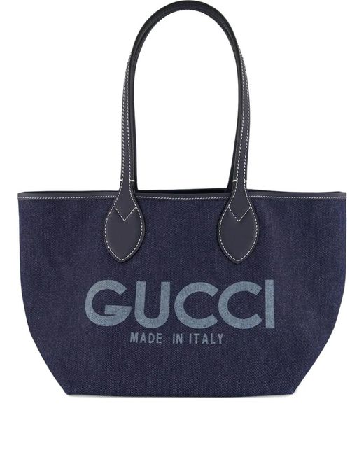 Gucci Blue Small Totissima Tote Bag