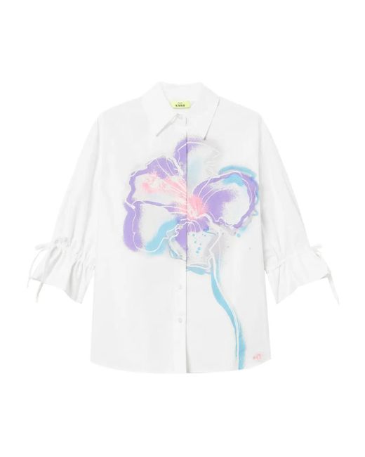Twinset フローラル シャツ White