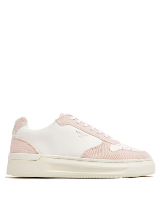 Mallet White Hoxton Leather Sneakers