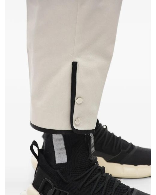 Neil Barrett Natural Tom Contrasting-Waistband Tailored Trousers for men