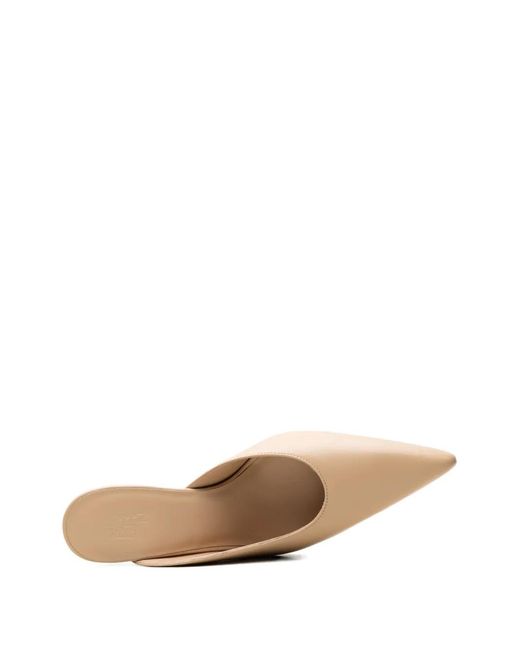 Gia Borghini Natural Pointed-Toe Pumps