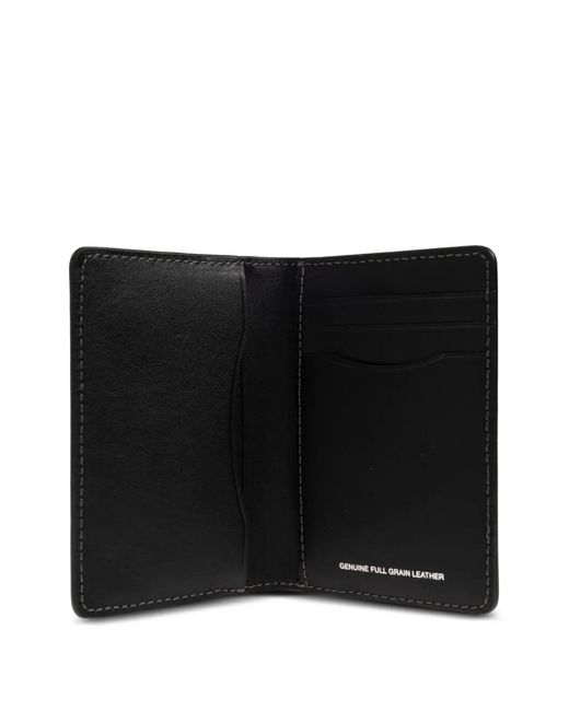 Porte-Cartes À Plaque Logo COACH pour homme en coloris Black