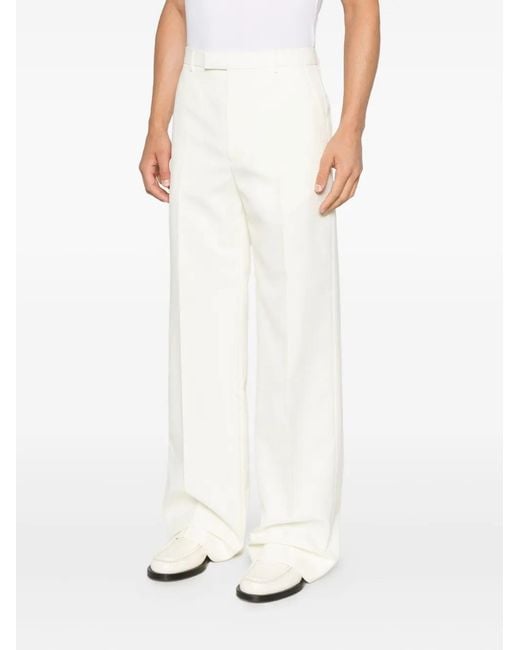 Gucci White Trousers for men