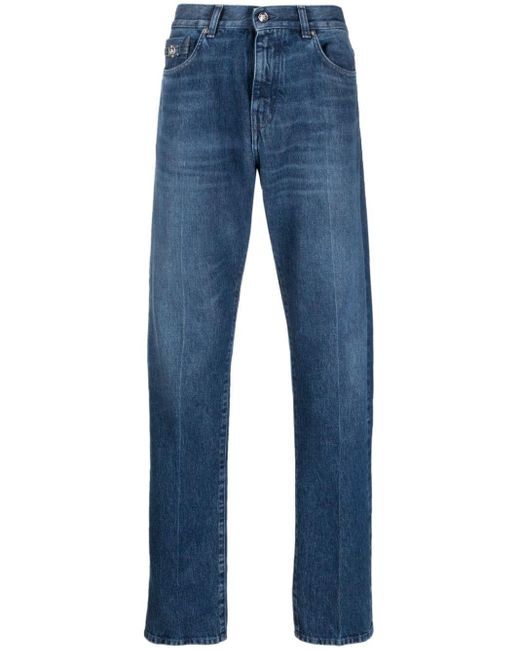 Versace Straight Jeans in het Blue voor heren