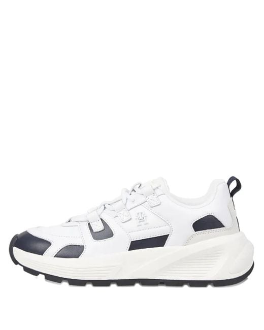 Tommy Hilfiger White Low-Top Sneakers