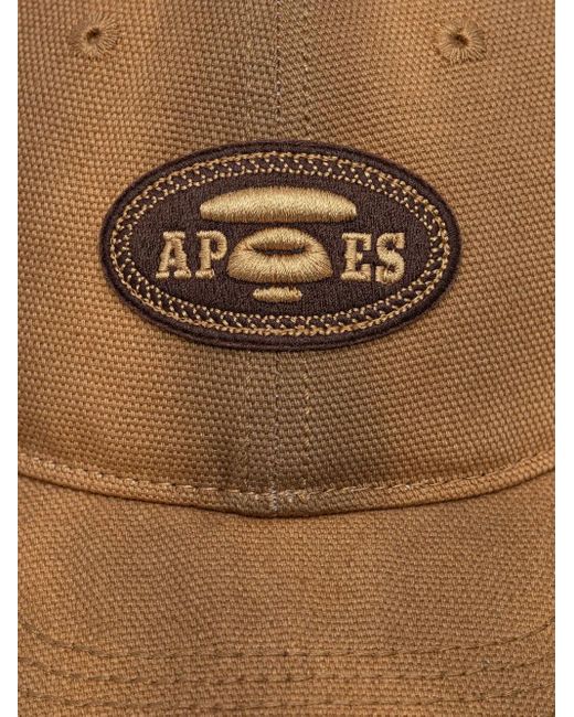 Aape By A Bathing Ape Baseballkappe mit besticktem Patch in Brown für Herren