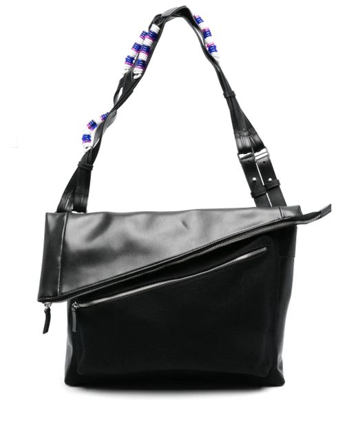 Kiko Kostadinov Black Jarocka Shoulder Bag for men