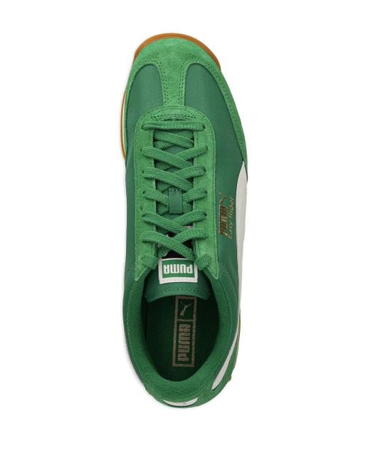 PUMA Green Easy Rider Vintage Sneakers