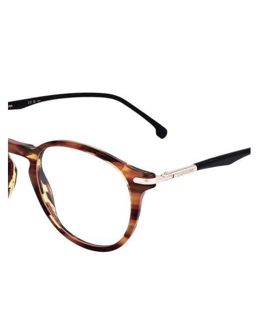 Carrera White Round-Frame Glasses