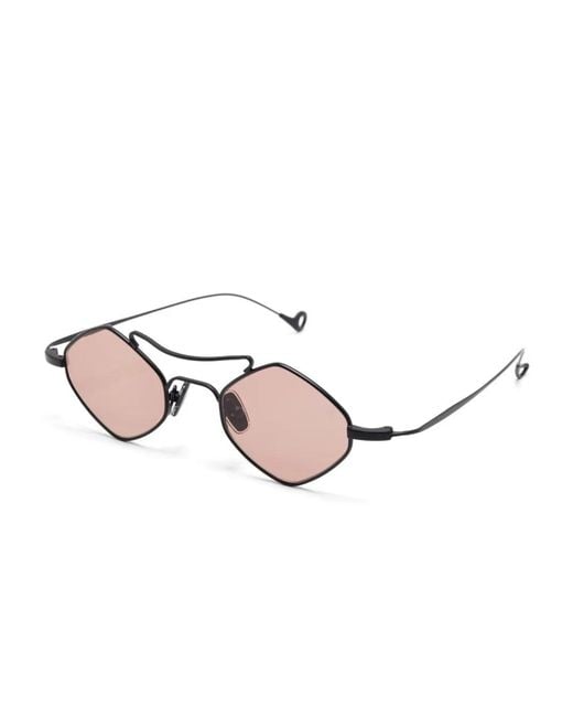 Eyepetizer Pink Medici Geometric-Frame Sunglasses