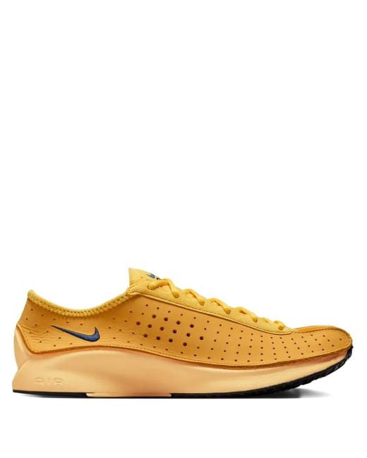 Nike Orange Air Superfly Perforated Sneakers