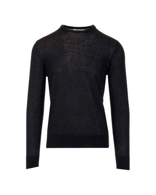 Al Duca D'aosta Blue Crew-Neck Long-Sleeve T-Shirt for men