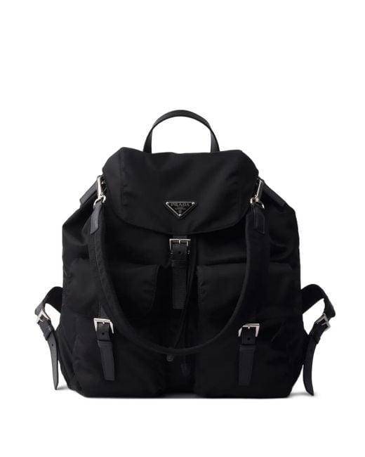 Prada Rugzak Met Zakken Aan De Voorkant in het Black voor heren