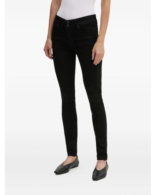 Levi's Black Logo-Patch Jeans