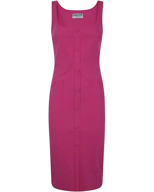 La Petite Robe Di Chiara Boni Purple Josuke Dress