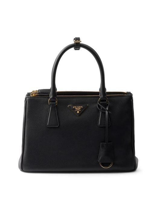 Prada Black Medium Galleria Tote Bag