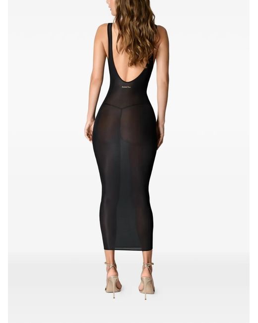 Maison Close Blue Double Sens Shapewear Maxi Dress