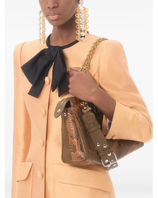Valentino Garavani Orange Shantung Caban