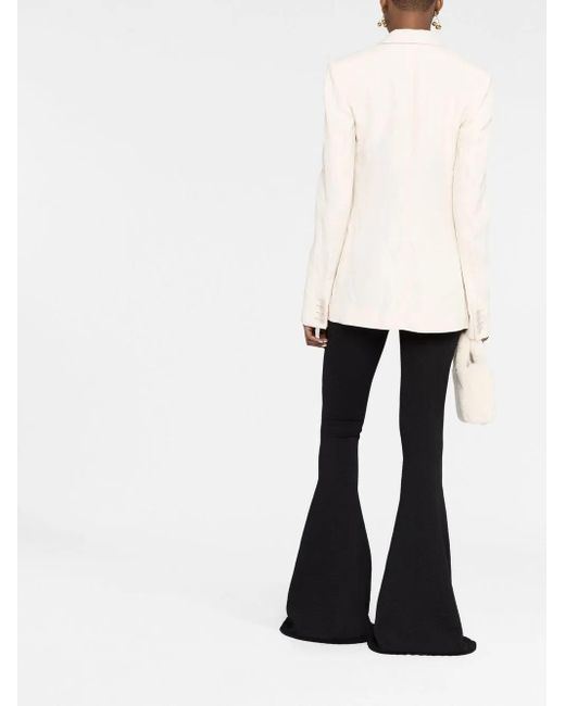 Stella McCartney Natural Double-Breasted Blazer