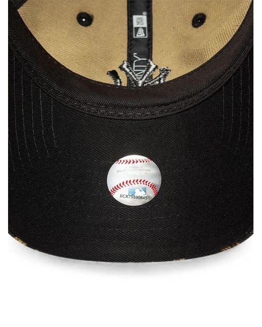 KTZ Natural Leopard-Print 9Twenty Baseball Cap