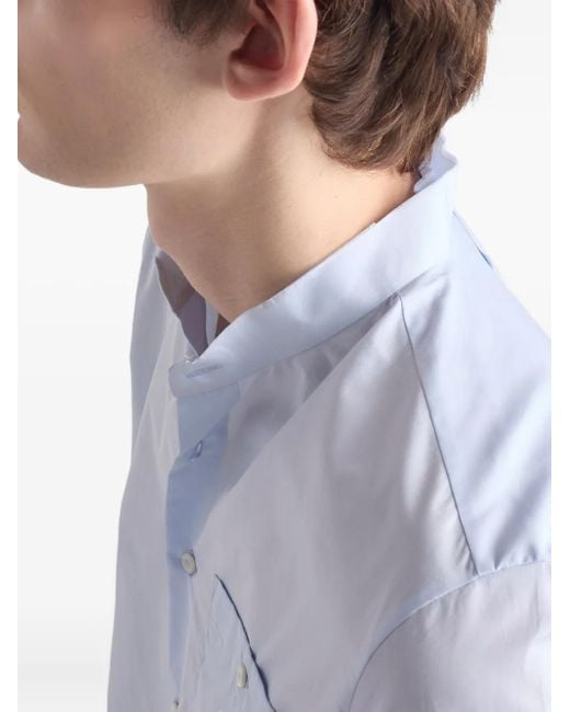 Prada White Cotton Shirt for men