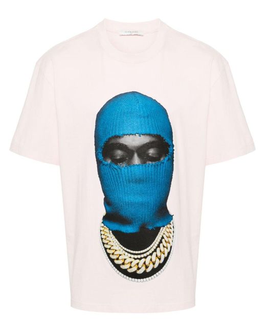 Ih Nom Uh Nit T-Shirt mit Mask20-Print in Blue für Herren