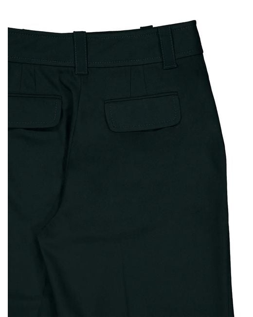 Zimmermann Black Valiant Wool Trousers