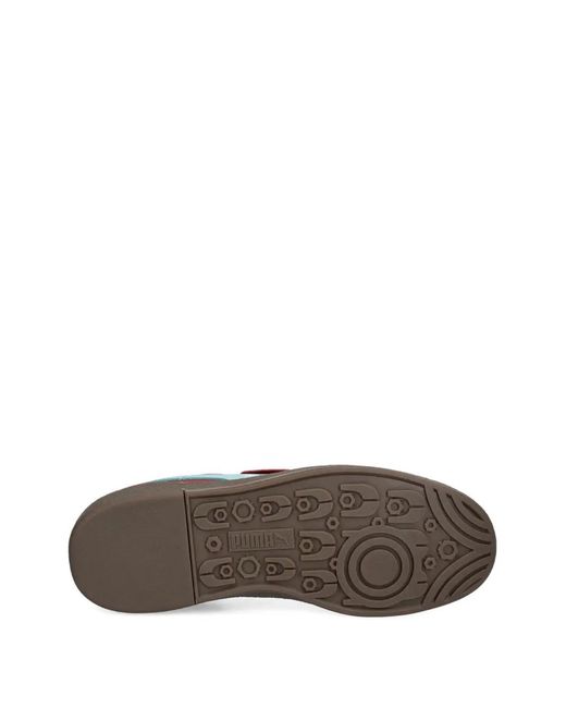 PUMA Red Super Team Suede Sneakers for men