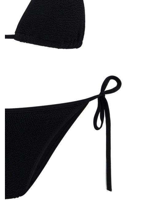 Hunza G Black Gina Swarovski Bikini