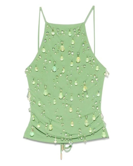 Cult Gaia Green Lyle Top