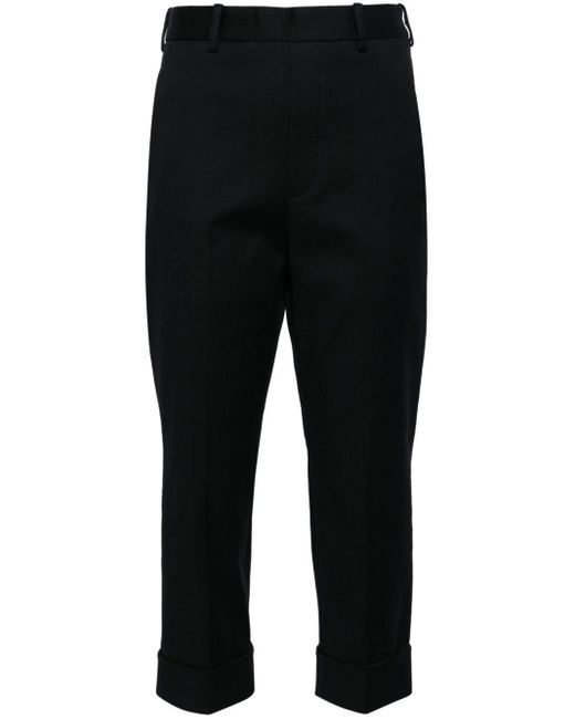 Pantaloni sartoriali crop di Neil Barrett in Black