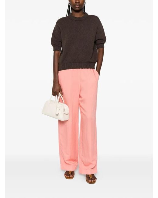 Gant Pink Elasticated Trousers