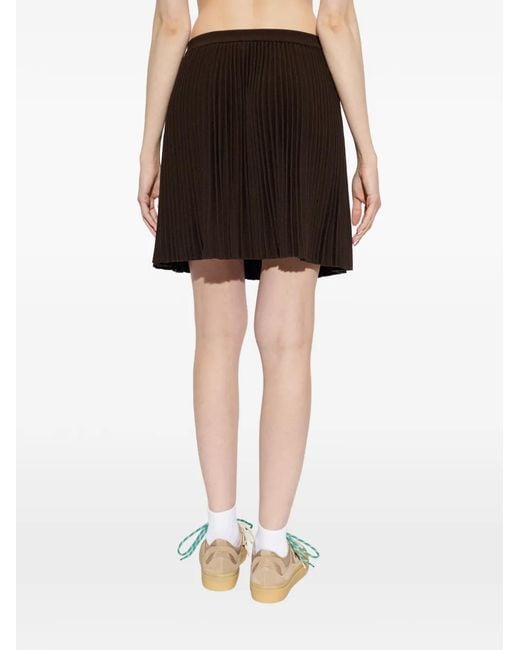 Lacoste Black Pleated Mini Skirt