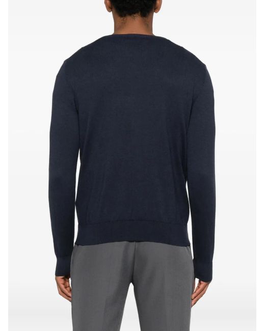 Imperial Blue Crew Neck Sweatshirt for men
