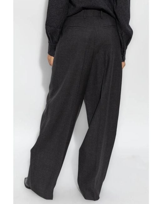 Givenchy Blue Wool Trousers