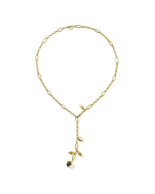 Tamara Comolli Metallic Mikado Rainforest Multi-Stone Necklace