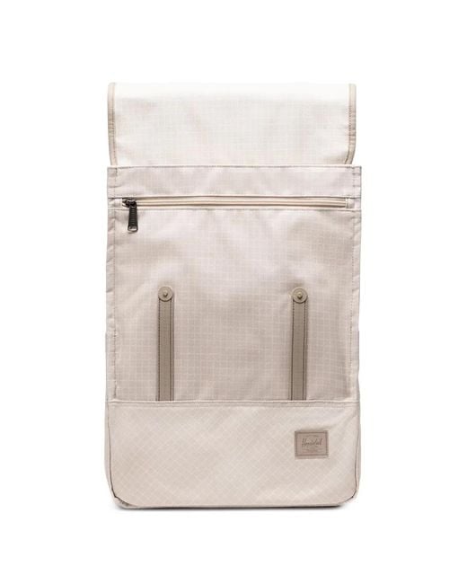 Herschel Supply Co. White Survey Check-Pattern 20L Backpack