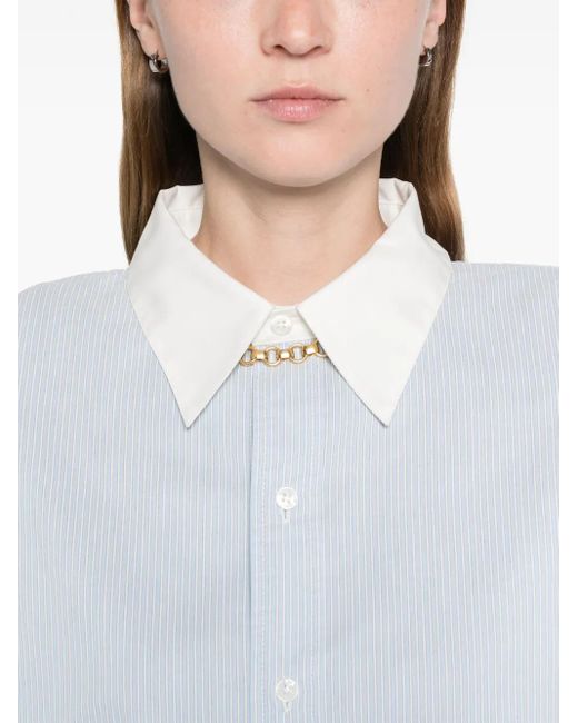 Saint Laurent White Shirts