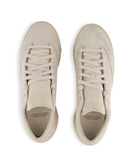 Y-3 White Gsg9 Panelled Sneakers for men