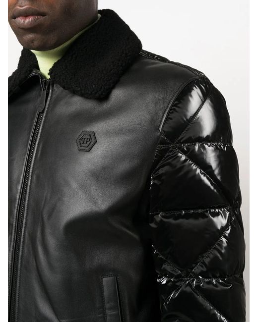 Philipp Plein Black Jacket for men
