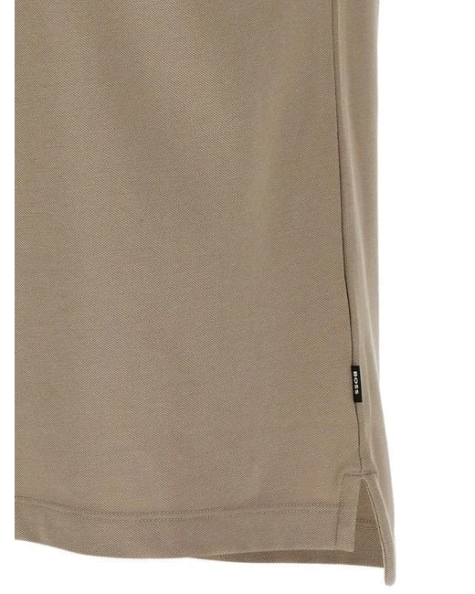 Boss Multicolor Logo-detail Polo Shirt for men