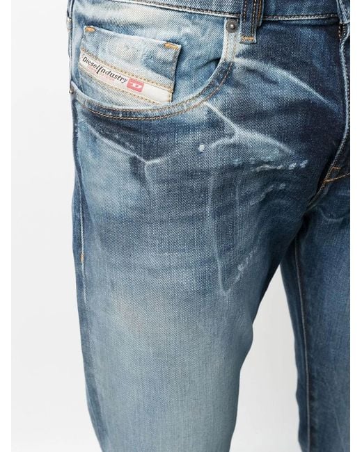 DIESEL Blue 2019 D-Strukt Slim-Cut Jeans for men